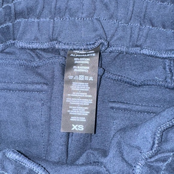 Alphalete Identity Cargo Joggers - Dark Teal/Navy Blue - Picture 4 of 6